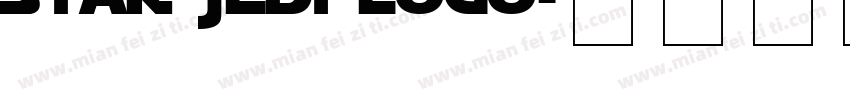 Star Jedi Logo字体转换